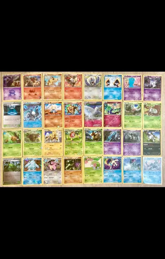 (혜자구성)포켓몬 고전 카드&특수에너지 +일본판 VMAX/ex/CHR 이미지