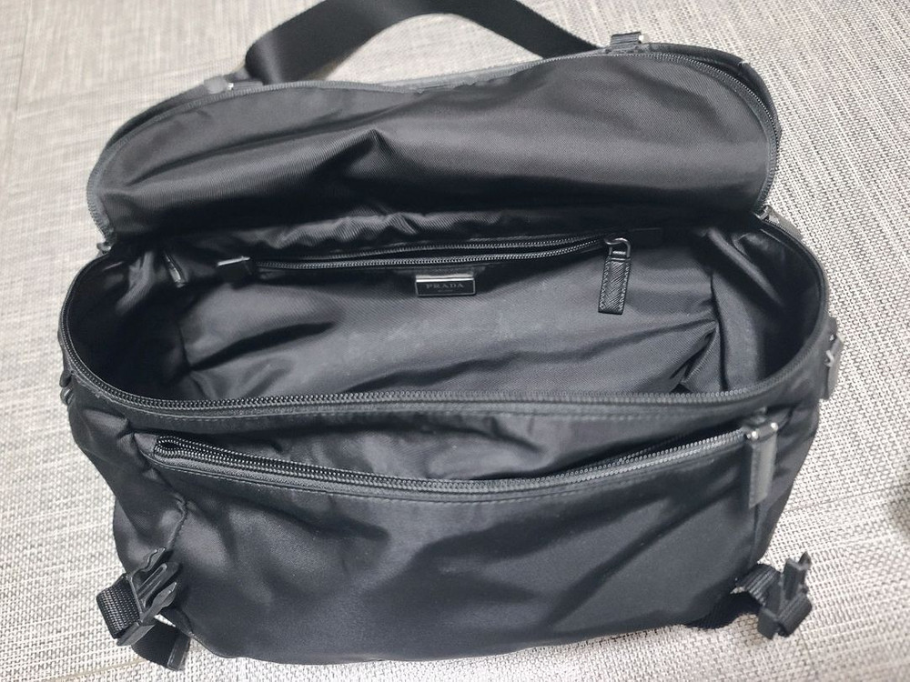 프라다 바이커백 라지 2vh991 메신저백 크로스백--5
