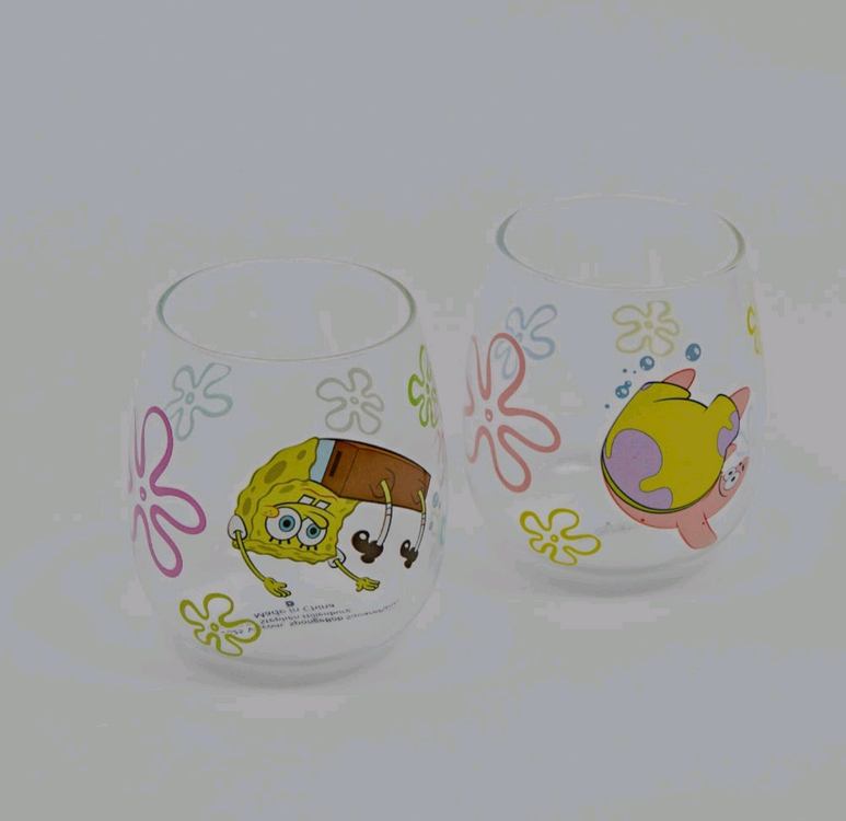 댄꼼마 스펀지밥 식기.굿즈 판매--2