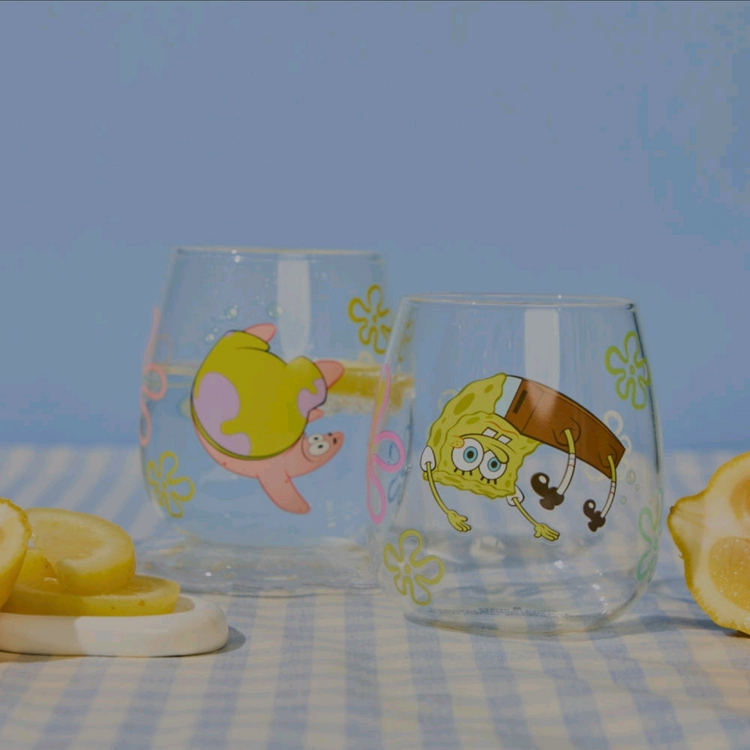 댄꼼마 스펀지밥 식기.굿즈 판매--3