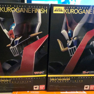 반다이 초합금 마징가Z / 그레이트 마징가 쿠로가네 피니쉬판매합니다