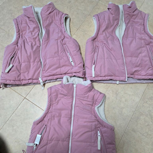 아떼아떼스튜디오 양면조끼 90, 120사이즈