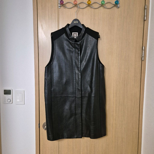 앤클라인 Anne Klein 양가죽 베스트 조끼 아우터 사이즈77