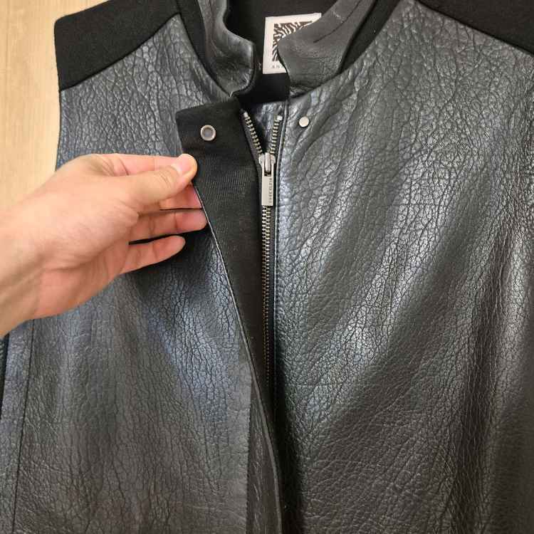 앤클라인 Anne Klein 양가죽 베스트 조끼 아우터 사이즈77--3