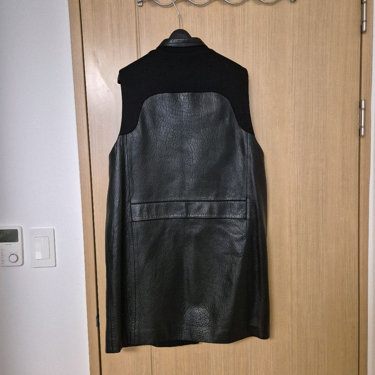 앤클라인 Anne Klein 양가죽 베스트 조끼 아우터 사이즈77--6