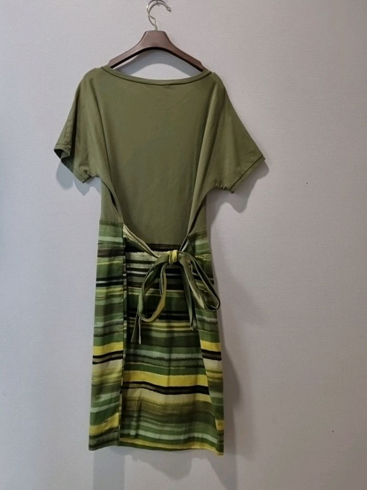 막스마라(MaxMara) 배색 니트 원피스 L--4