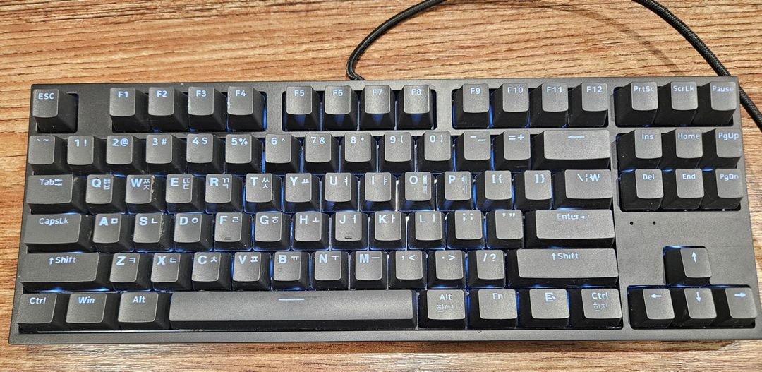 [22년식] 국민 기계식 키보드 COX(콕스) CK87 텐키리스 블랙 판매--2