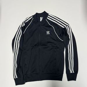아디다스 슈퍼스타 투 웨이 트랙탑 져지 M ~ L 블랙