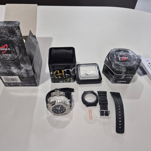 지샥 GA-2100 블랙 (메탈베젤 밴드 포함)