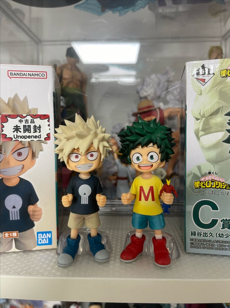 택포)히로아카 제일복권 두사람의동경 바쿠고 e상 미도리야 c상 치비 이치방쿠지 피규어--0