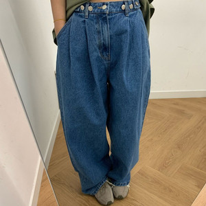 벨201 밴딩와이드 팬츠 새상품