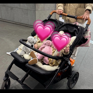 빼그빼레고 북포투 쌍둥이 유모차 이미지