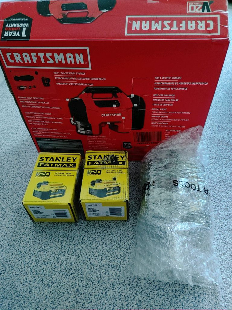 크래프트맨(CRAFTSMAN) 공기주입기 겸용 청소기 세트 이미지