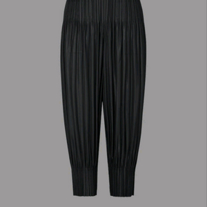 플리츠플리즈 플러피 팬츠 블랙2(새상품)