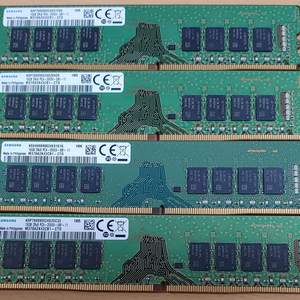 삼성 데스크탑 DDR4 16GB(2Rx8 PC4-2666V) 2개 세트
