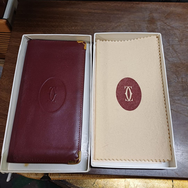 까르띠에 빈티지 루비 장지갑 이미지