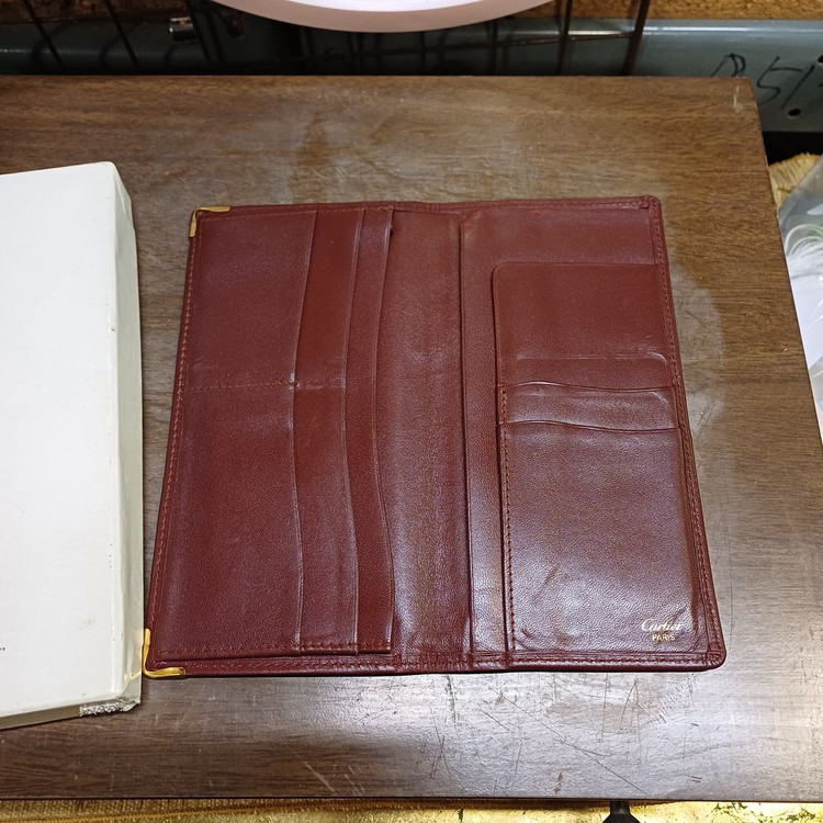 까르띠에 빈티지 루비 장지갑 이미지