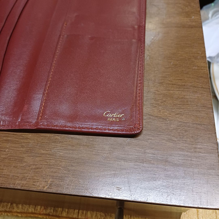 까르띠에 빈티지 루비 장지갑 이미지