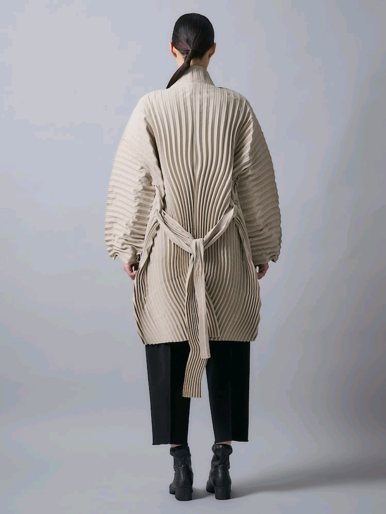 이세이미야케 이청아 웨이버링 코트, 플리츠플리즈 ~--5