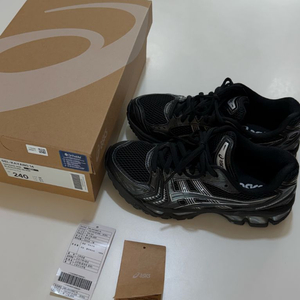 아식스 젤 카야노 14 블랙 퓨어실버 240