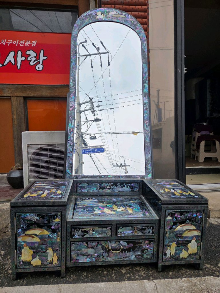 나전칠기 자개문갑2.애기장2.화장대1 이미지