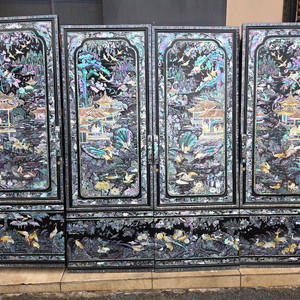 나전칠기 자개문짝 4