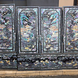 나전칠기 자개문짝 4