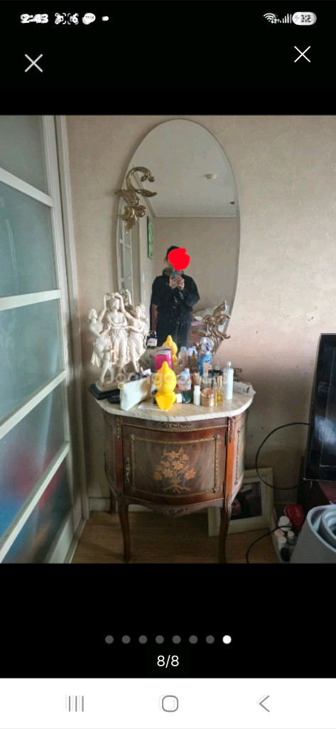 지펠냉장고.삼성통돌이세탁기.파브티비.돌침대.화장대일괄--7