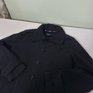 S 폴로 랄프로렌 블랙 면 하프재킷