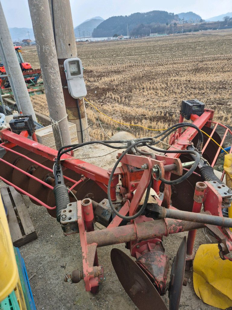 농업용 영진 10련 원판쟁기 이미지