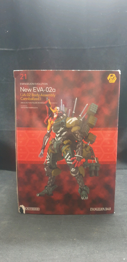 에반게리온,리볼텍,에바,2호기,알파,개봉,정품--3