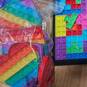 팝잇 8개+테트리스 팝잇