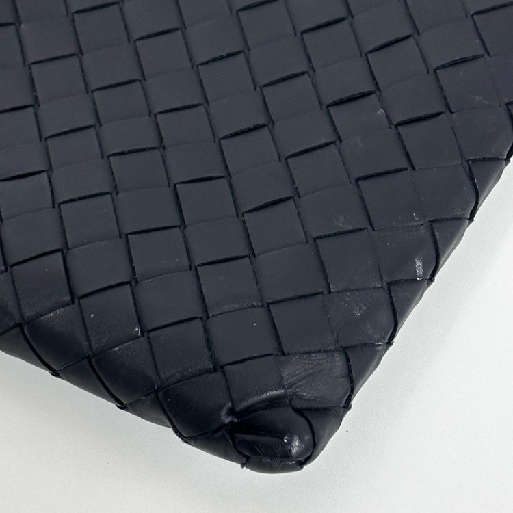 보테가베네타 인트레치아토 클러치백 블랙--5