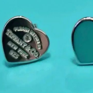 티파니 다이아 하트 귀걸이