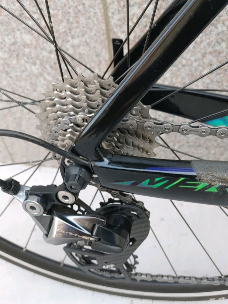 (한정판)18년 메리다 리액토 DA LTD 오로라 듀라에이스+울테그라 카본 로드자전거 xs사이즈--4