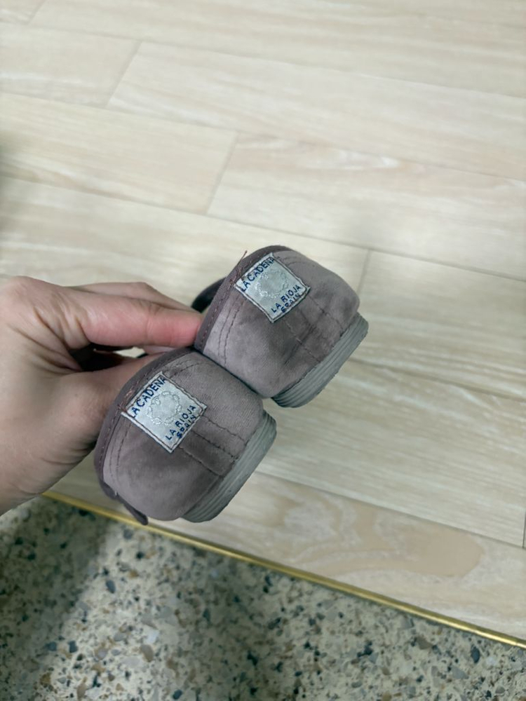 라카데나 벨벳 모브 핑크 메리제인 185사이즈 이미지