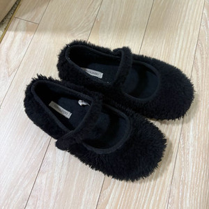 니노린도 블랙 퍼 메리제인 구두 190 이미지