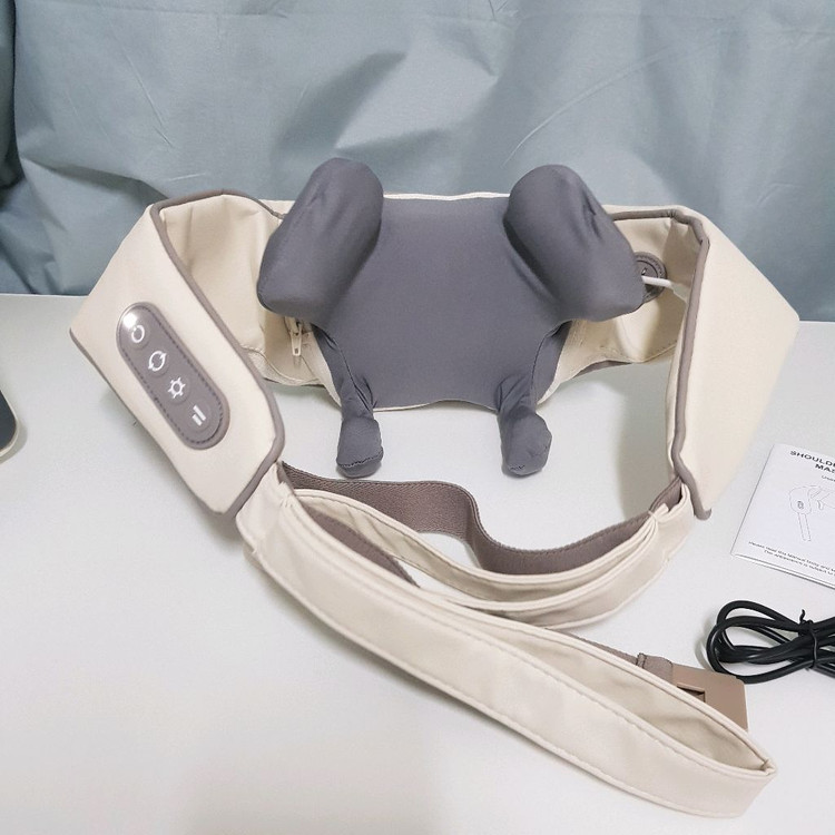 어깨 목 승모근 안마기 마사지기기--3