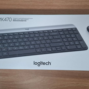 미개봉 로지텍 MK470 무선 콤보 슬림 키보드 마우스 세트