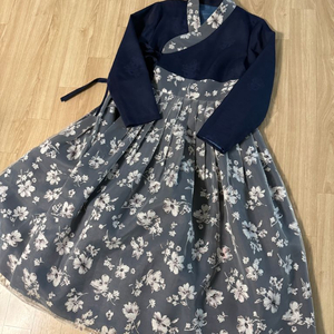 생활한복 원피스 66사이즈