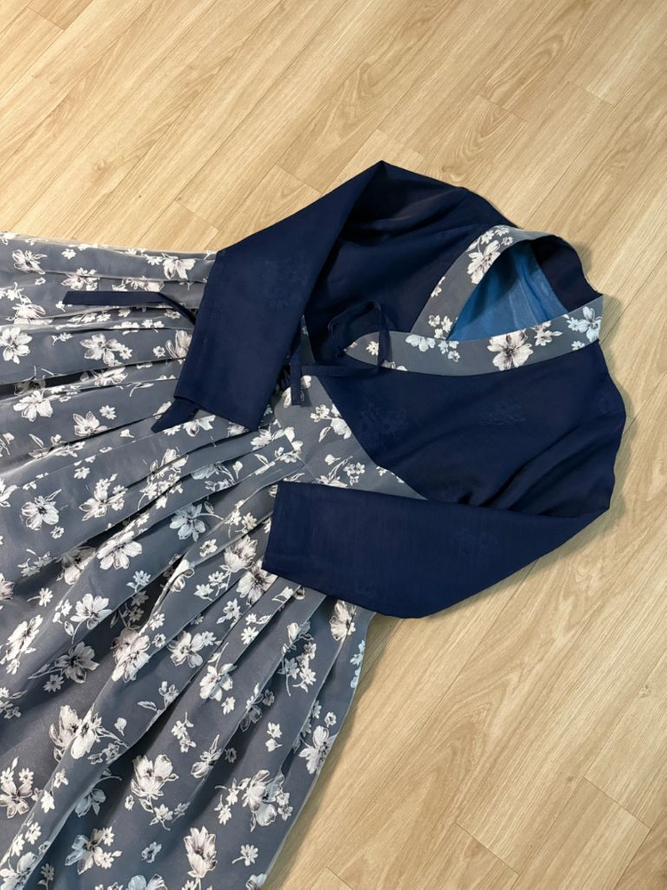 생활한복 원피스 66사이즈--1