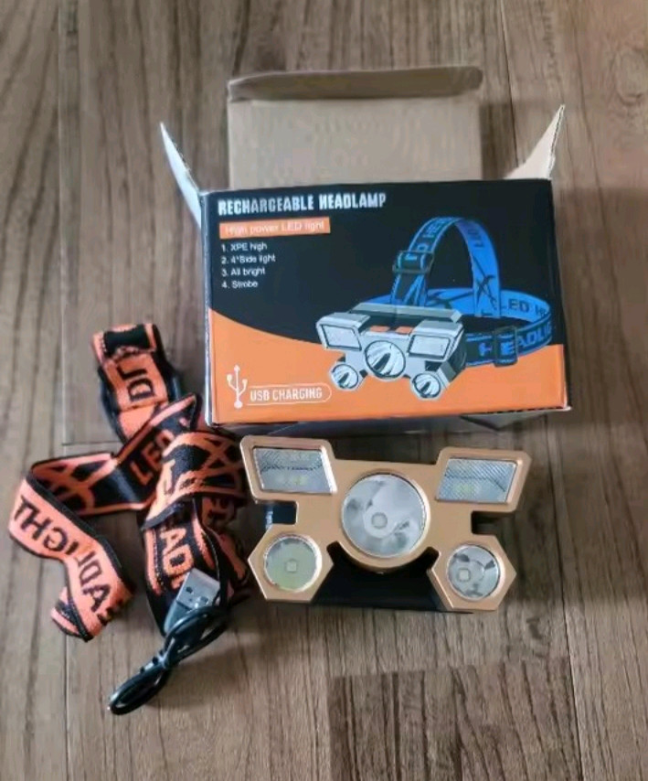 새상품 충전식 헤드램프--1