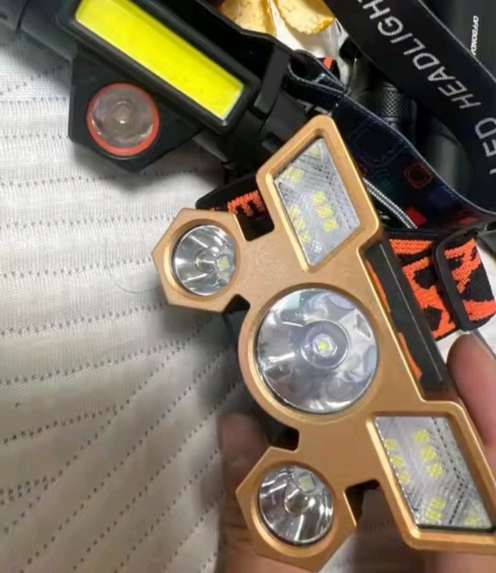 새상품 충전식 헤드램프--2