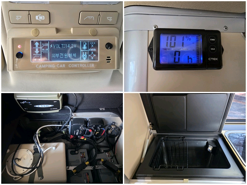 더뉴 그랜드 스타렉스 캠핑카 4인승--4