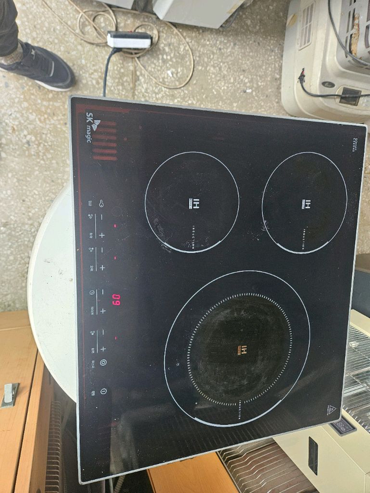 SK매직 3구 인덕션 전기레인지3구 핫플레이트--3