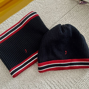 자카디 모자 목도리세트