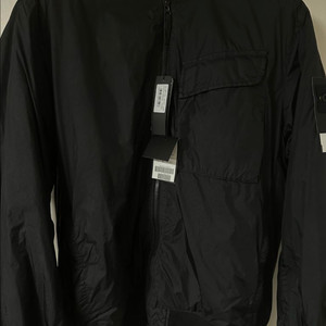 22FW 스톤아일랜드 크링클랩스 프리마로프트 후드패딩점퍼(국내매장판,택옷걸이비닐채 새상품,블랙,XL)