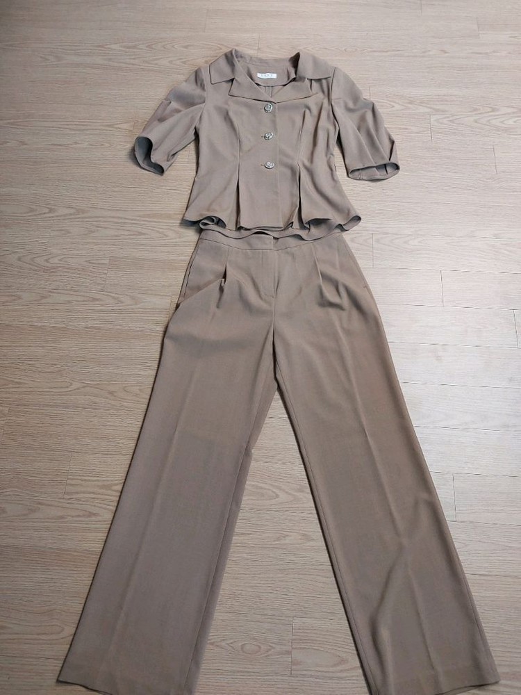 LYNN린 델라노 핀턱 블라우스&팬츠 셋업--2