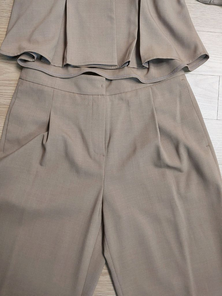 LYNN린 델라노 핀턱 블라우스&팬츠 셋업--4