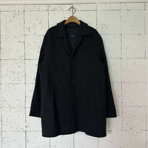 105 버버리 모직코트 차콜